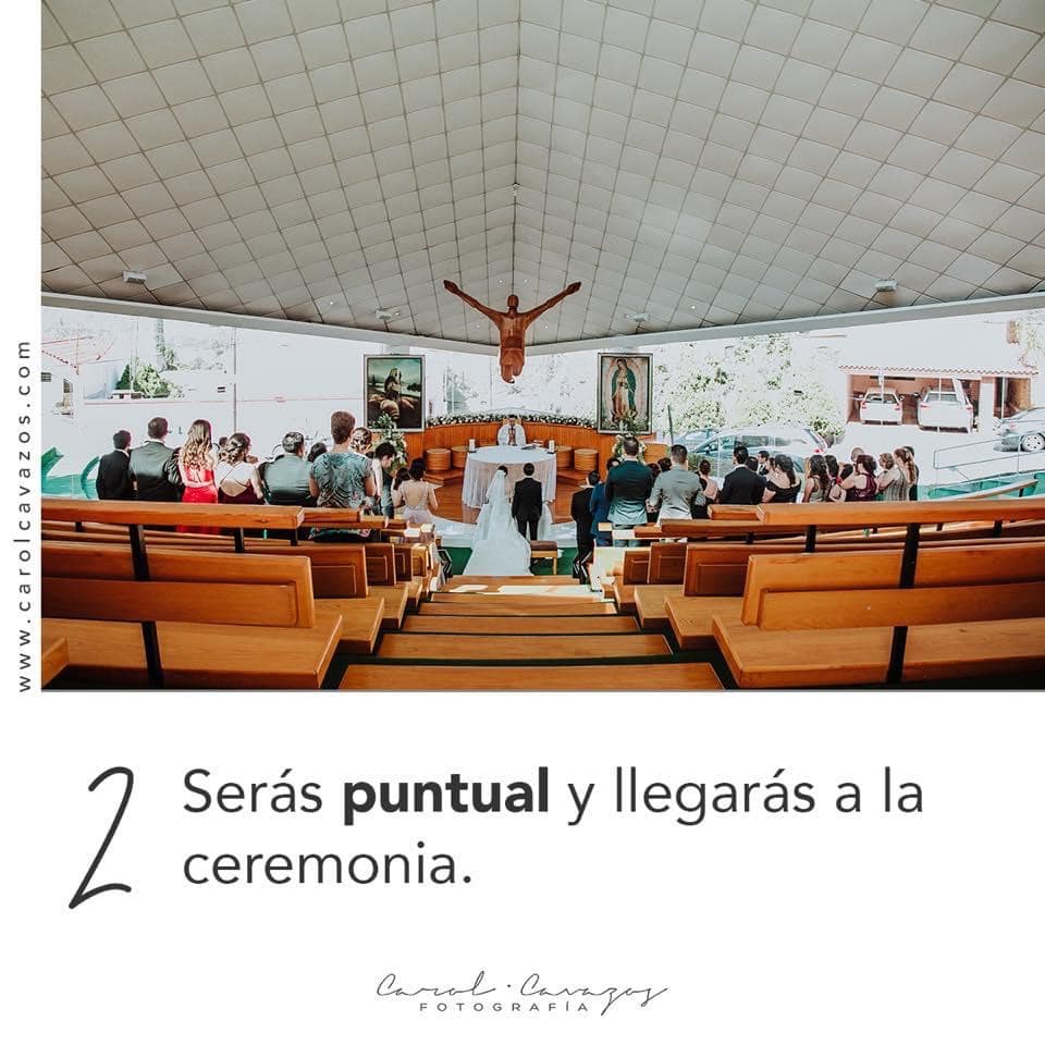 Serás puntual y llegarás a la Misa